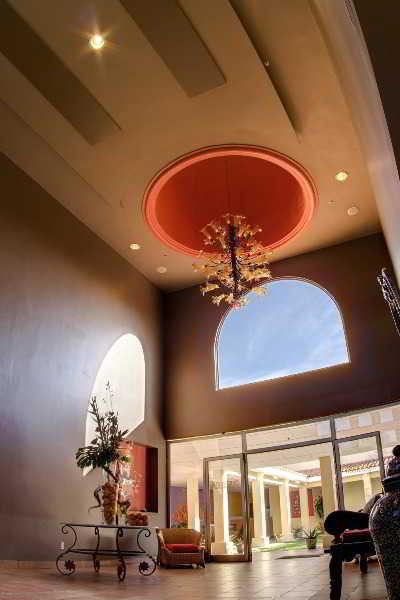 Fiesta Americana Hacienda Ixtapan De La Sal Esterno foto The interior of the lobby